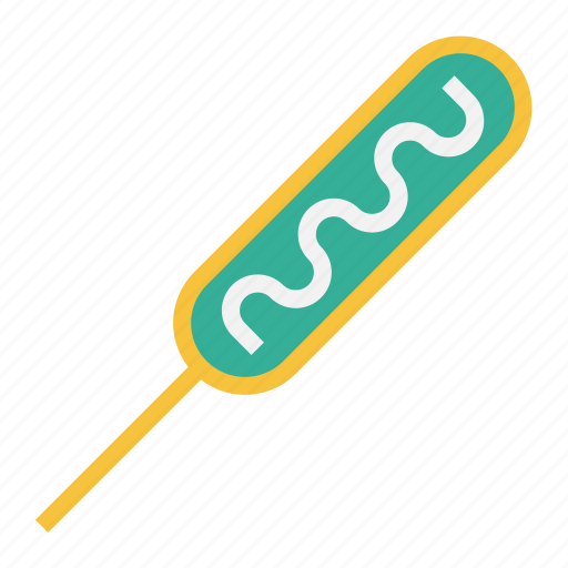 Hotdog, food, and, restaurant, sausage, fast, junk icon - Download on Iconfinder