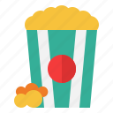 popcorn, food, and, restaurant, cinema, snack, movie