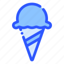 dessert, ice, cream, icecream, cone
