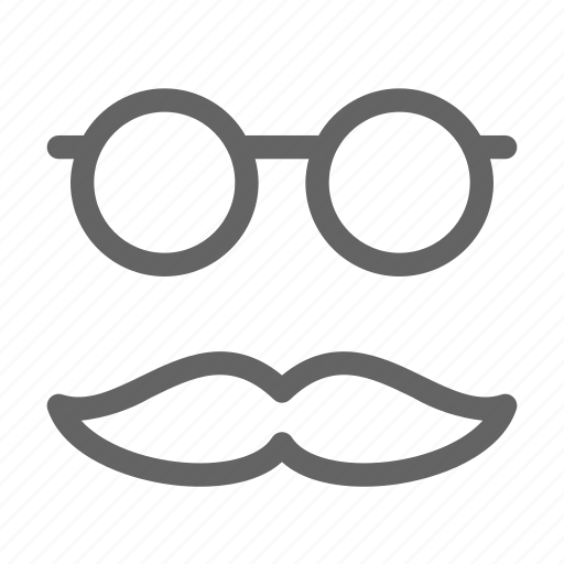 Carnival, costume, glasses, moustache icon - Download on Iconfinder