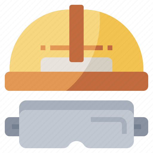 Construction, glasses, helmet, safe, safety, tools, utensils icon - Download on Iconfinder