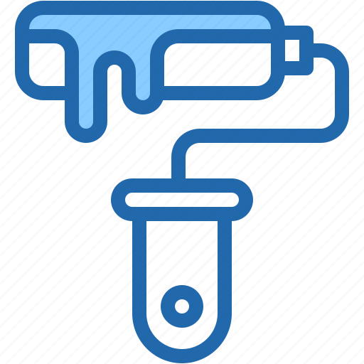 Paint, roller, painting, tools, construction, tool, carpentry icon - Download on Iconfinder
