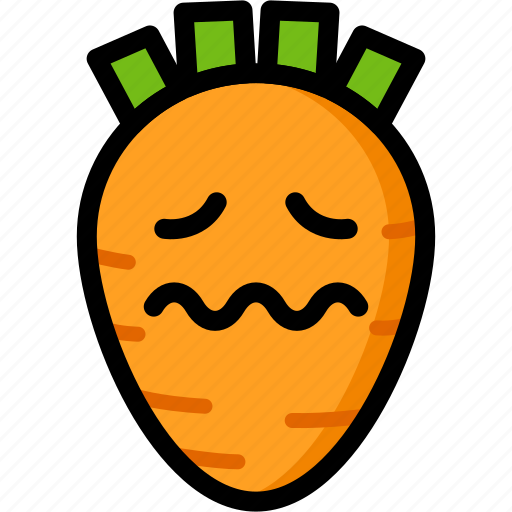 Emoji, emotion, expression, face, feeling, nervous icon - Download on Iconfinder
