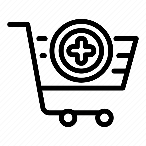 Business, cart, computer, shop, shopping, silhouette, trolley icon - Download on Iconfinder