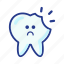 caries, character, decay, dental, dentist, molar, tooth 