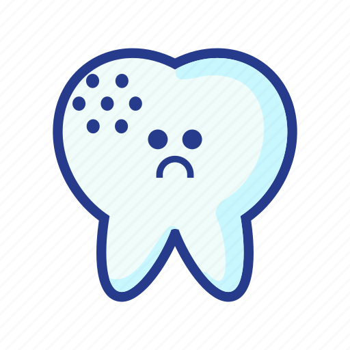 Caries, character, decay, dental, dentist, molar, tooth icon - Download on Iconfinder