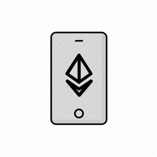 Cash, crypto, ethereum, phone, business icon - Download on Iconfinder