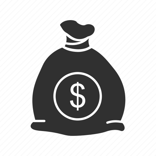 Bag of money, money, money bag, money on bag icon - Download on Iconfinder