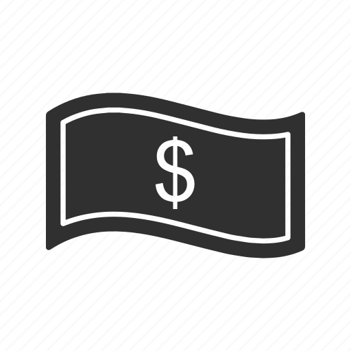 Cash, currency, dollar bill, money icon - Download on Iconfinder