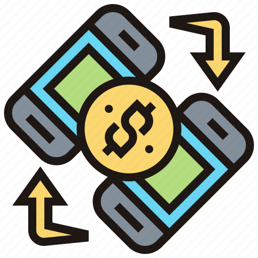 Banking, mobile, online, transaction, transfer icon - Download on Iconfinder