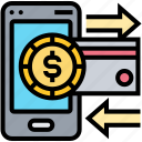 payment, transaction, credit, smartphone, service