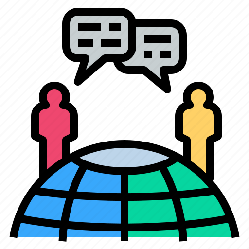 Communication, community, society, talk, transmission icon - Download on Iconfinder
