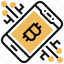 bitcoin, cryptocurrency, digital, trade, wallet