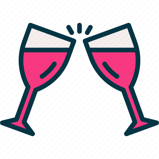 Cheers, alcohol, party, drink, wine icon - Download on Iconfinder