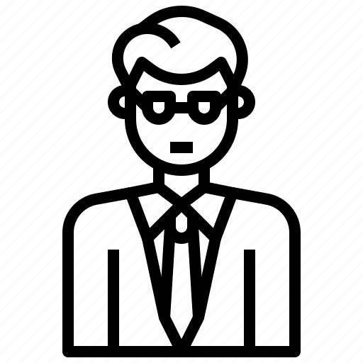 Avatar, businessman, casino, glasses, manager, profile, user icon - Download on Iconfinder