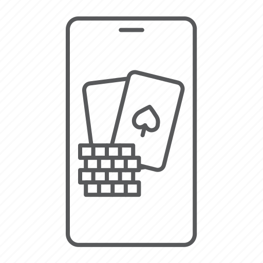 Casino, app, online, poker, smartphone, bet, mobile icon - Download on Iconfinder