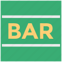 bar, bar sign, food and drink, law, media and entertainment 