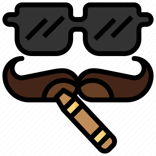 Eyeglasses, moustache, mustache, people, prestige, sunglasses, winner icon - Download on Iconfinder