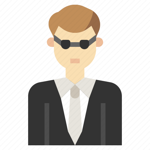Avatar, businessman, casino, glasses, manager, tie, user icon - Download on Iconfinder