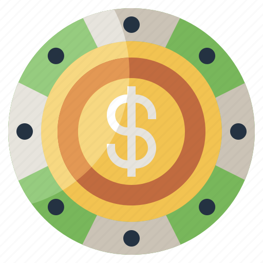 Casino, chip, chips, dollar, gamble, gambler, gambling icon - Download on Iconfinder