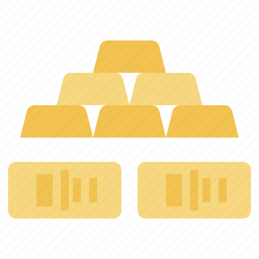 Bank, banking, business, currency, gold, golden, money icon - Download on Iconfinder