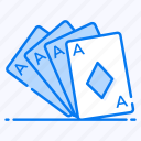 ace cards, card game, playing card, poker card, spades