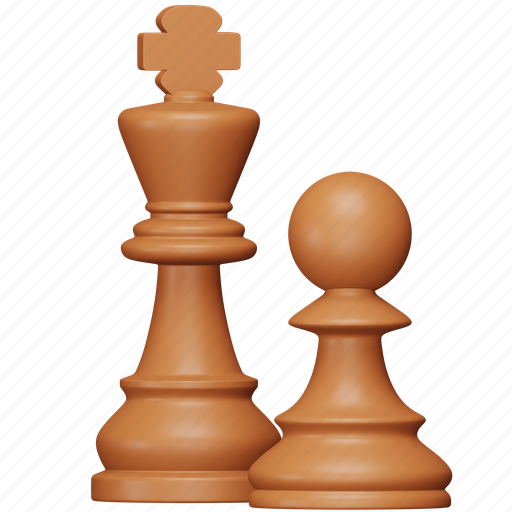 Chess, casino, pawn, gambling, king, strategy, game 3D illustration - Download on Iconfinder