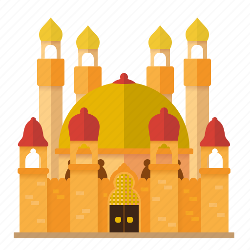Alhambra, architecture, building, castle, fortress, medieval, moorish icon - Download on Iconfinder