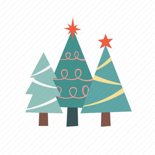 Christmas, trees, decoration, holiday, winter, noel icon - Download on Iconfinder