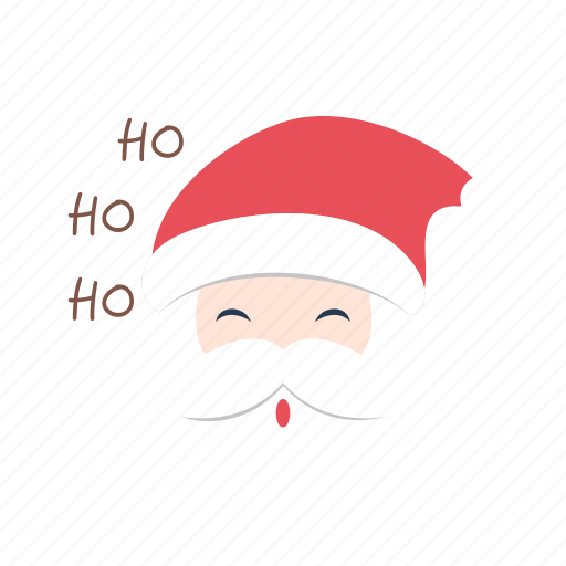 Santa, claus, happy, smile, christmas, hat, winter icon - Download on Iconfinder