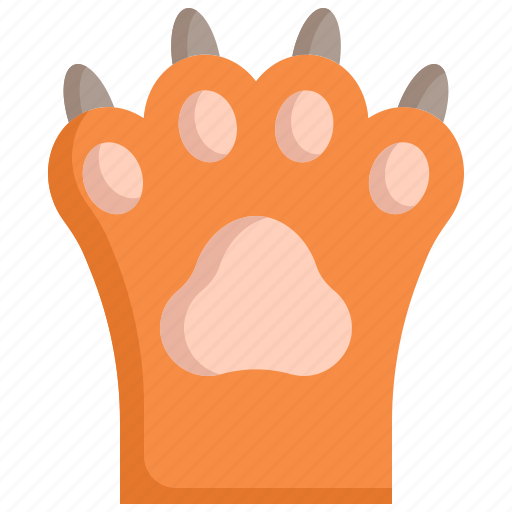 Pet, cat, paw, cute, footprint icon - Download on Iconfinder