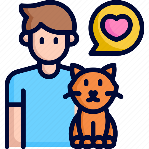 Cat, pet, love, people, cute icon - Download on Iconfinder