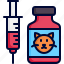 vaccination, pet, cat, syringe, veterinary 