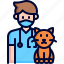 veterinarian, cat, veterinary, pet, clinic 