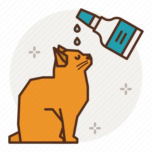 Cat, care, eyedrop, medicine, treatment icon - Download on Iconfinder