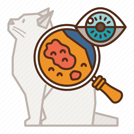 Cat, care, skin, disease, medical, check icon - Download on Iconfinder