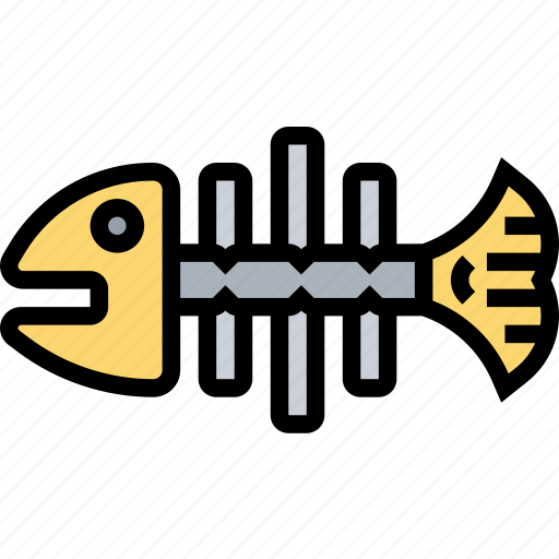 Fish, bone, food, waste, dump icon - Download on Iconfinder
