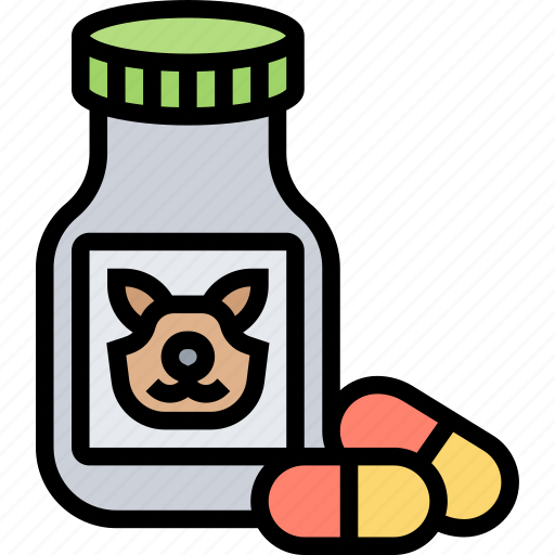 Pills, drug, veterinary, animal, care icon - Download on Iconfinder
