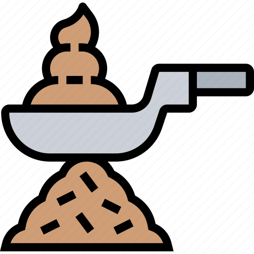 Scoop, litter, sand, hygiene, cleaning icon - Download on Iconfinder