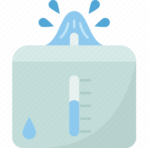Water, drinking, fountain, bowl, pet icon - Download on Iconfinder