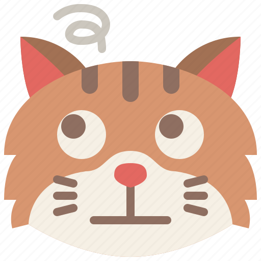 Animal, boredom, cat, emoji, emotion, feeling, pet icon - Download on Iconfinder