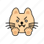 anger, cat, character, emoji, fight 