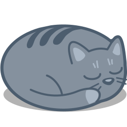 Sleep Cat Icon