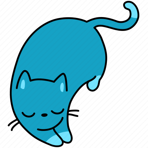Animal, cat, feline, nap, pet, rest, sleep icon - Download on Iconfinder