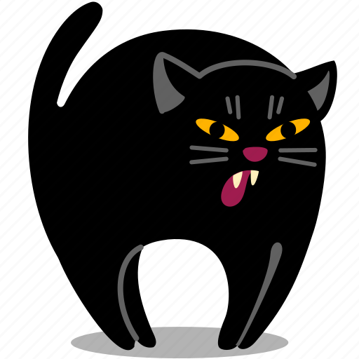 Angry, cat, feline, pet icon - Download on Iconfinder