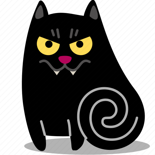 Pet, dracula, halloween, vampire, cat, scary, monster icon - Download on Iconfinder