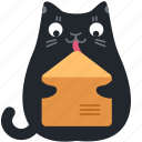 address, cat, contact, envelope, letter, mail, message