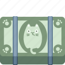 buy, cash, cat, money, pay, payment, dollar