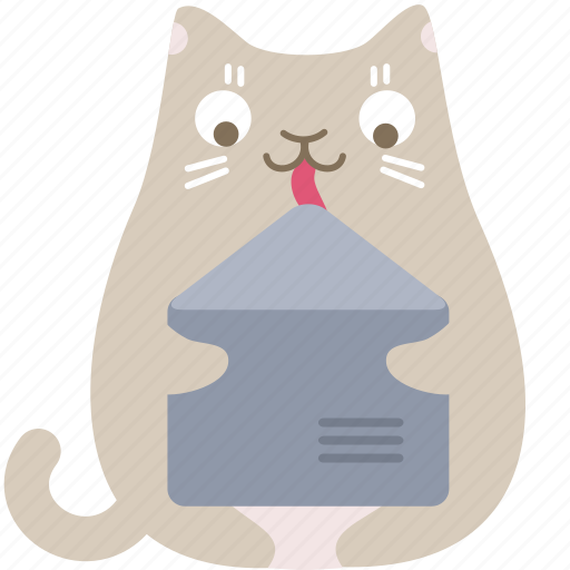 Cat, envelope, letter, mail icon - Download on Iconfinder
