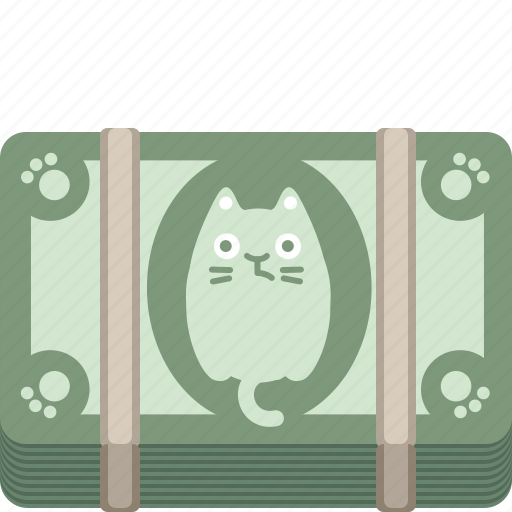 Cash, cat, money, dollars icon - Download on Iconfinder